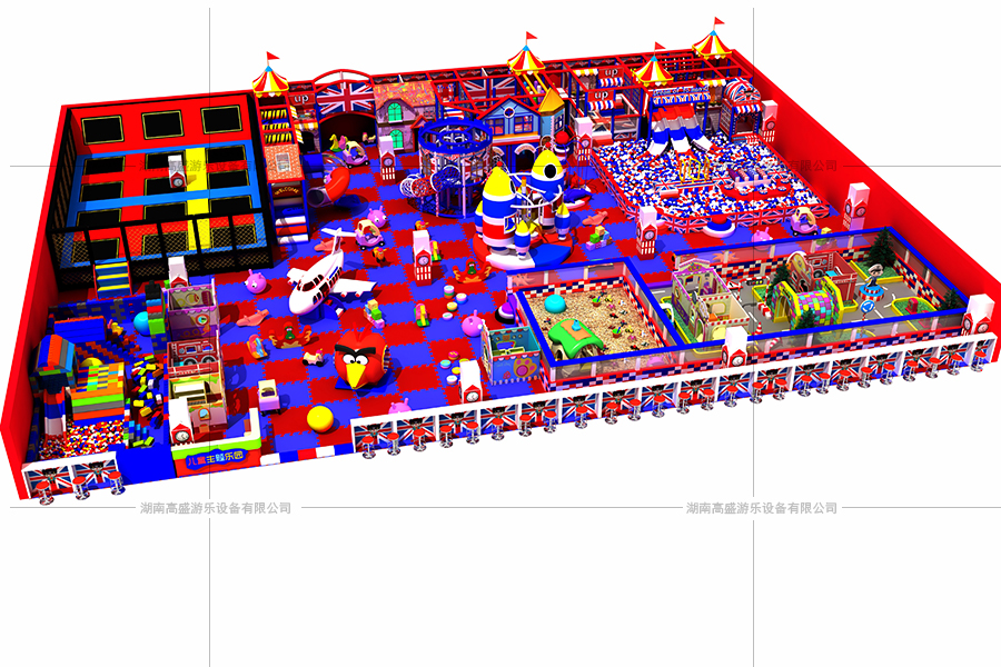 英伦风格儿童乐园效果图4
